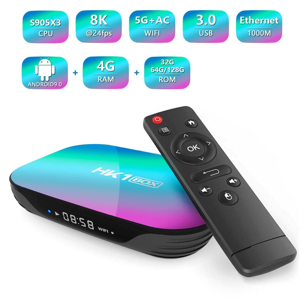 HK1 BOX Amlogic S905X3 streaming player China manufacturer exporter