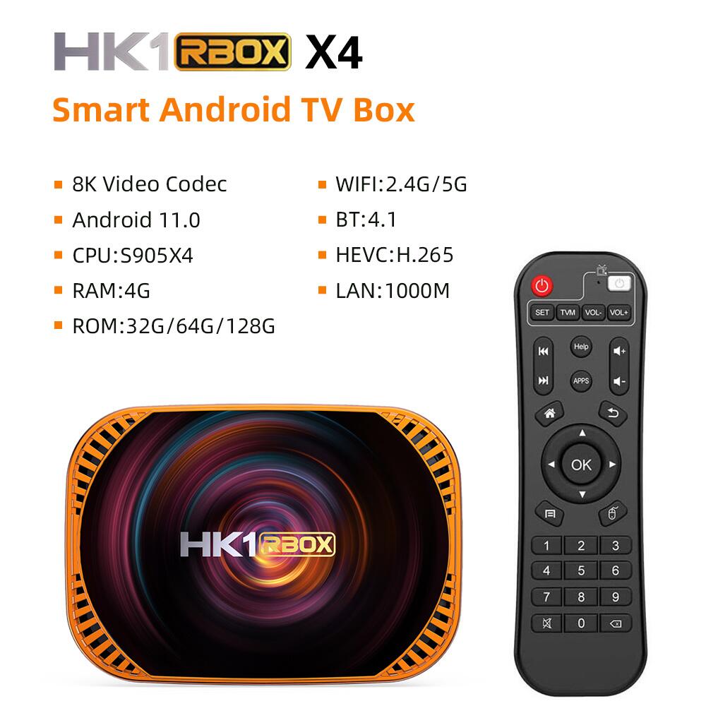 HK1 X4 amlogic S905X4 smart tv box China manufacturer OEM