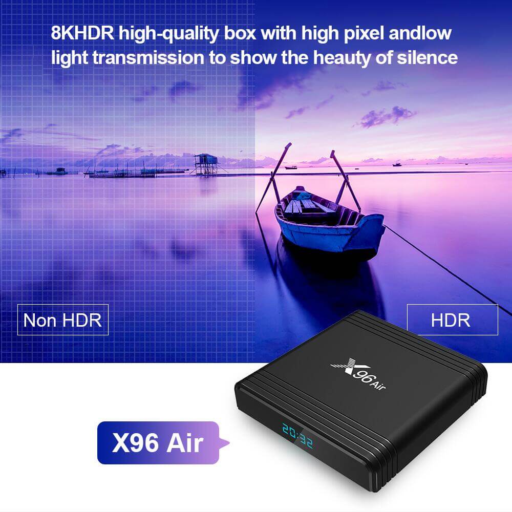 X96 Air Amlogic S905X3 IPTV box China manufacturer supplier