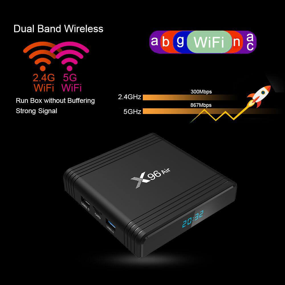 X96 Air Amlogic S905X3 IPTV box China manufacturer supplier