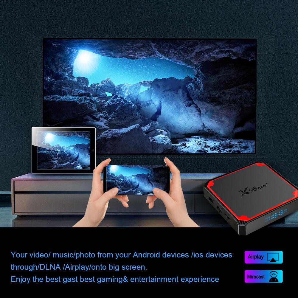 X96mini+ Amlogic S905W4 IPTV box China manufacturer supplier