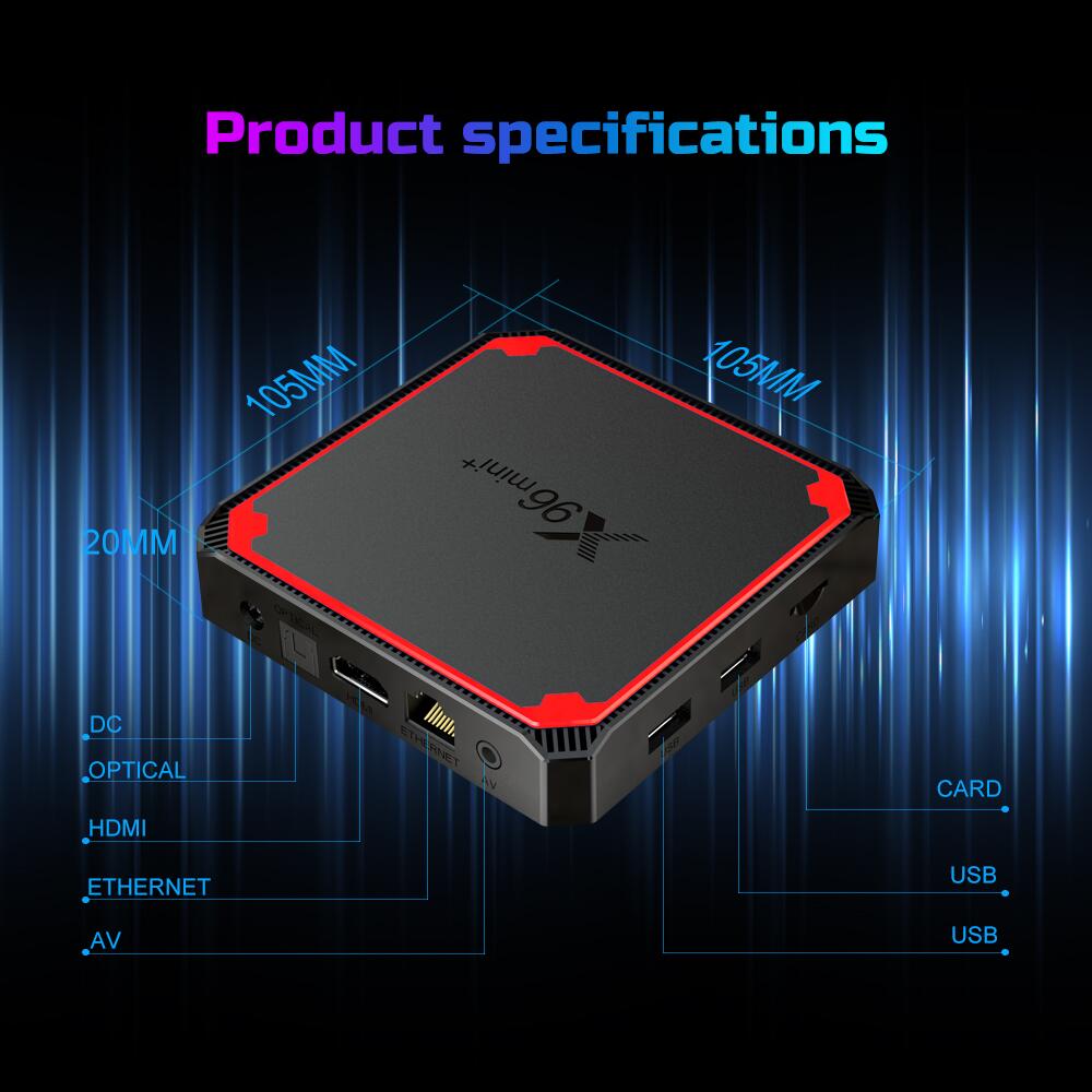 X96mini+ Amlogic S905W4 IPTV box China manufacturer supplier