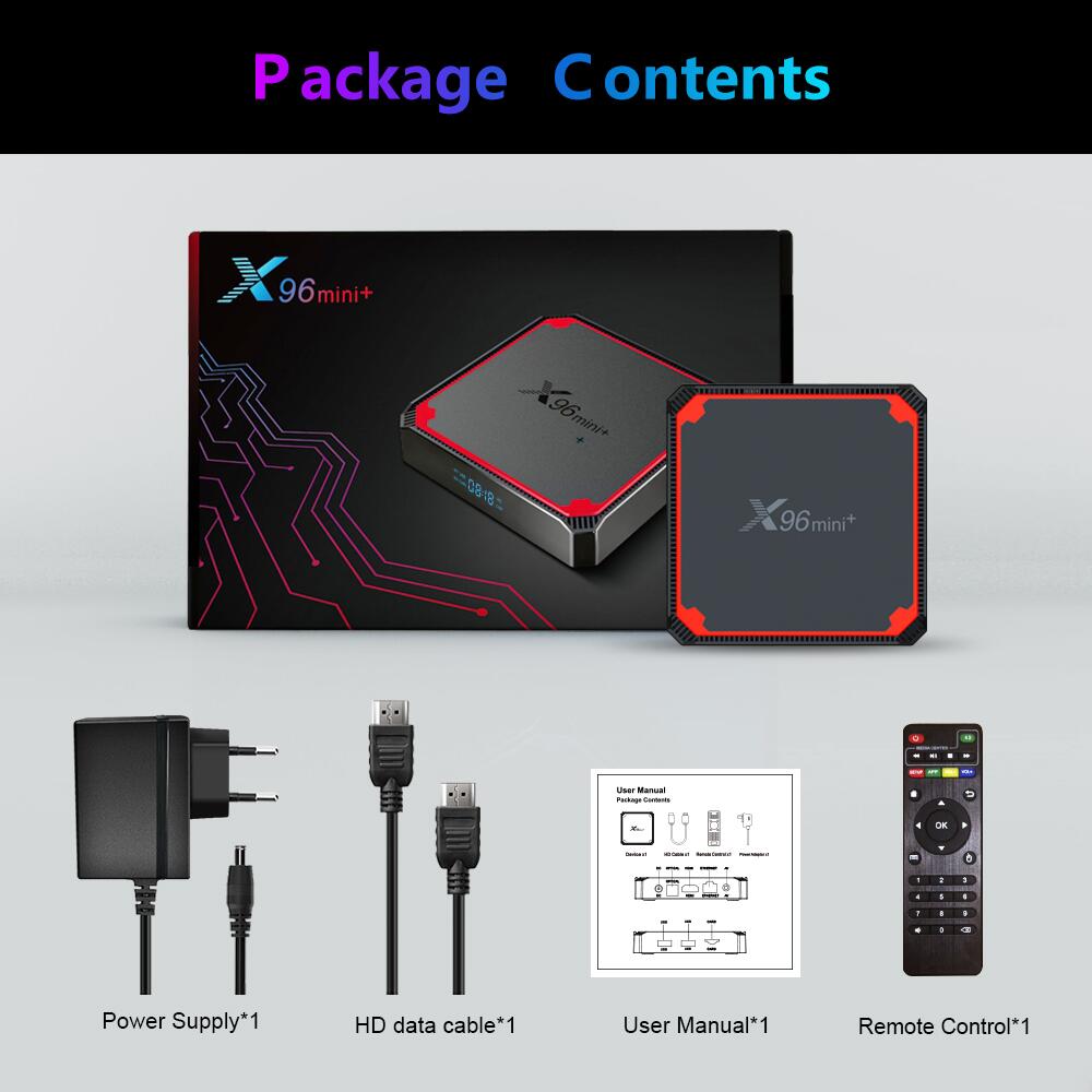 X96mini+ Amlogic S905W4 IPTV box China manufacturer supplier