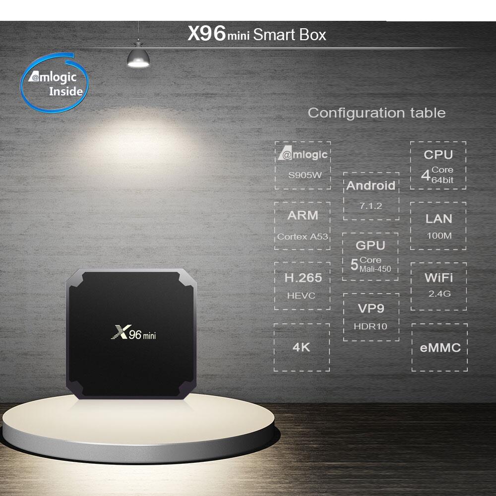 X96mini Amlogic S905W2 streaming player China manufacturer exporter