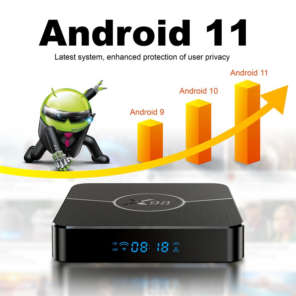 X98PLUS Amlogic S905W2 android tv box China manufacturer exporter