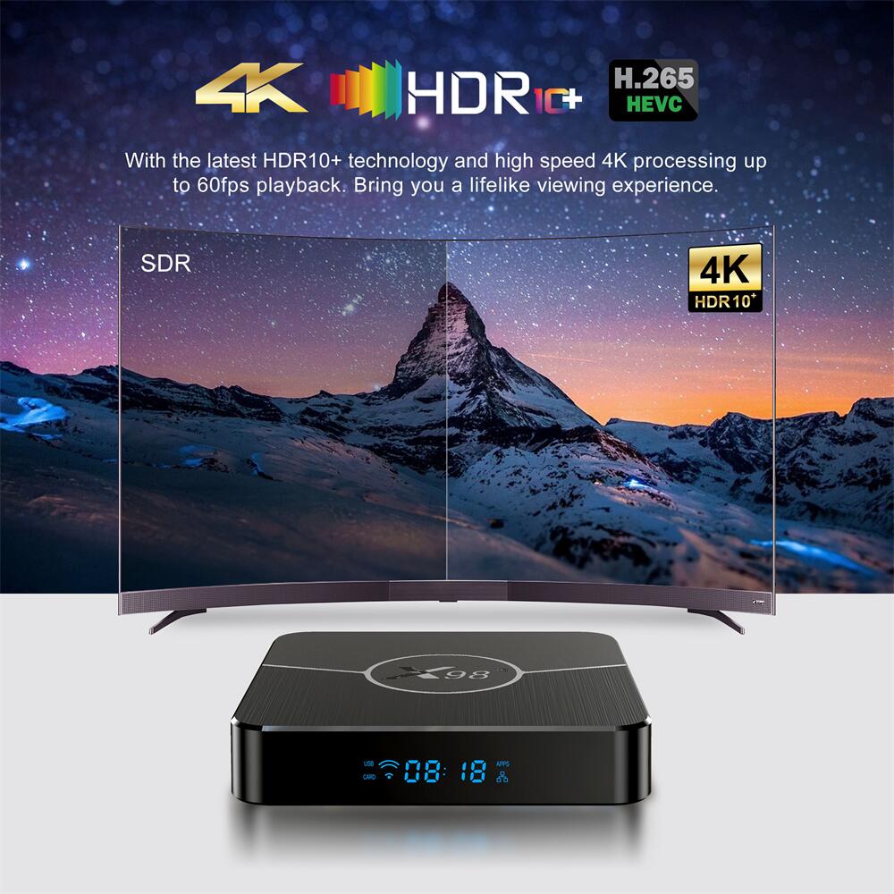 X98PLUS Amlogic S905W2 android tv box China manufacturer exporter