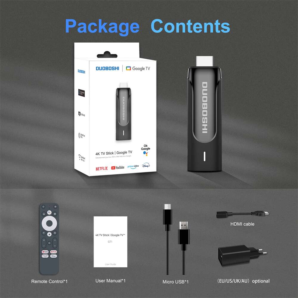  GT1 Amlogic S905y4 android tv stick China manufacturer ODM