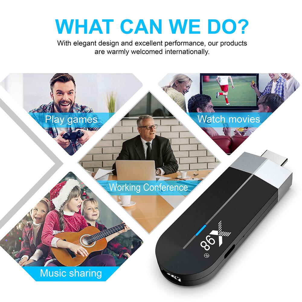 X98-S500 Amlogic S905y4 android tv stick China manufacturer ODM