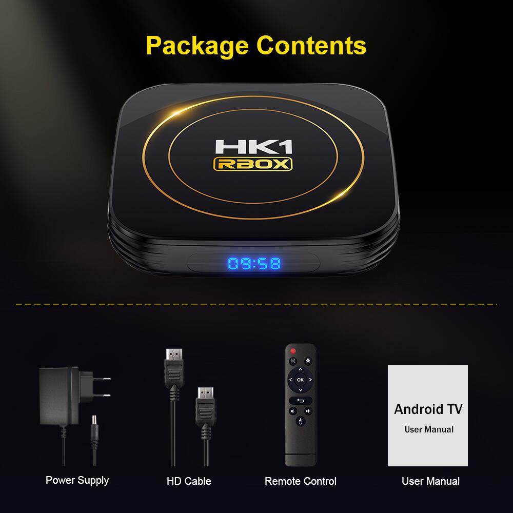 HK1 RBOX H8S Allwinner H618 smart tv box China manufacturer exporter