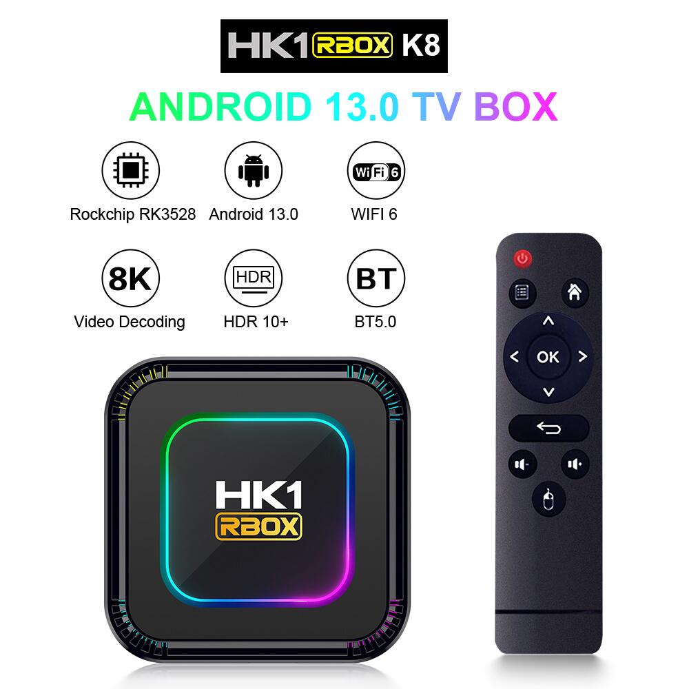 Hk1 K8 RockChip RK3528 android tv box China manufacturer OEM