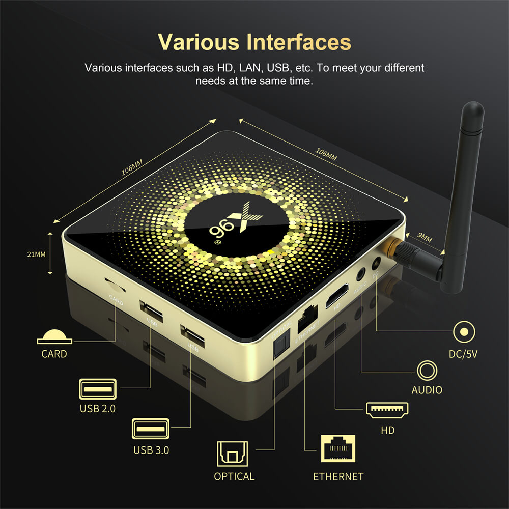 X96 X10 Amlogic S928X android tv box China manufacturer ODM