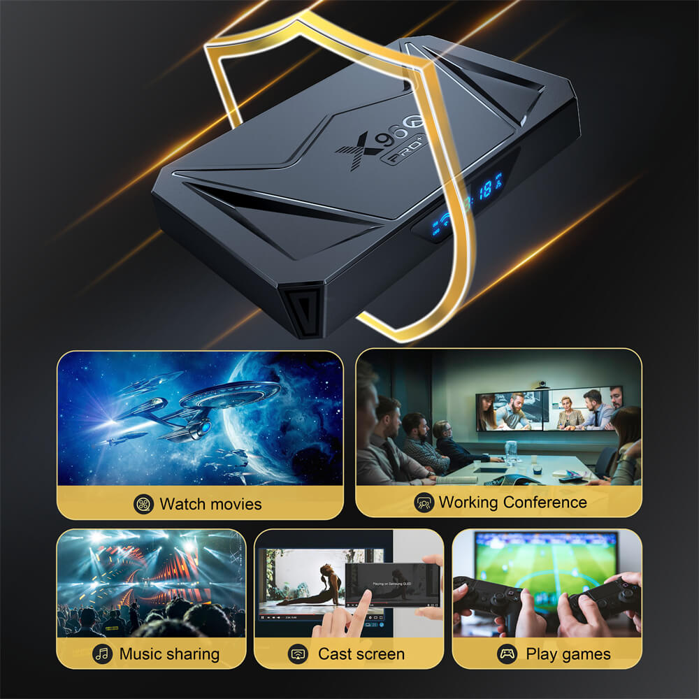 X96Q PRO+ Allwinner H728 android tv box China manufacturer factory