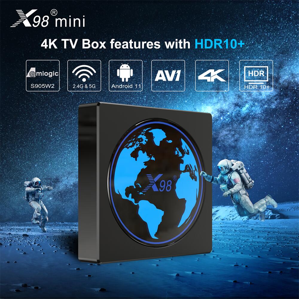 X98mini Amlogic S905W2 ott телевизор коробки Китай производитель завод