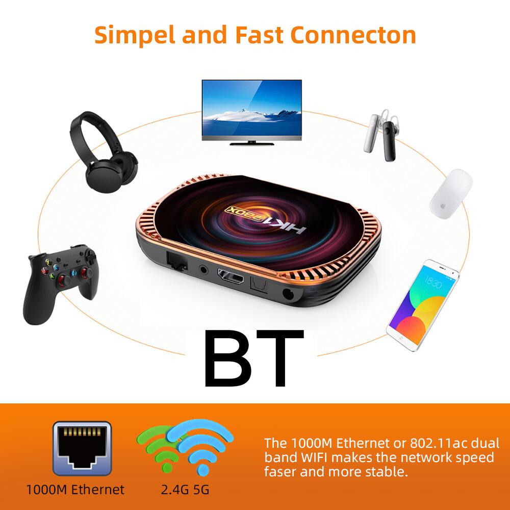 HK1 X4 amlogic S905X4 smart tv box: The OEM Entertainment Innovation